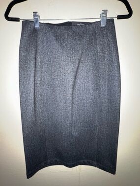 Liverpool Charcoal Gray Pencil Skirt